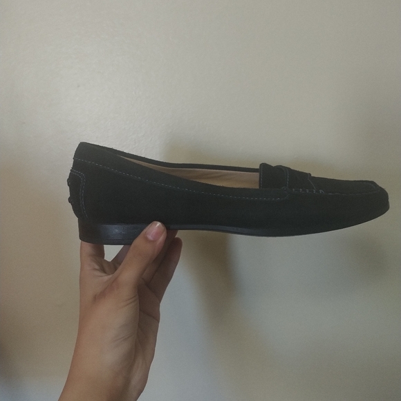 Tod's Black Suede Gommino Driving Loafers size 37 - Picture 7 of 14